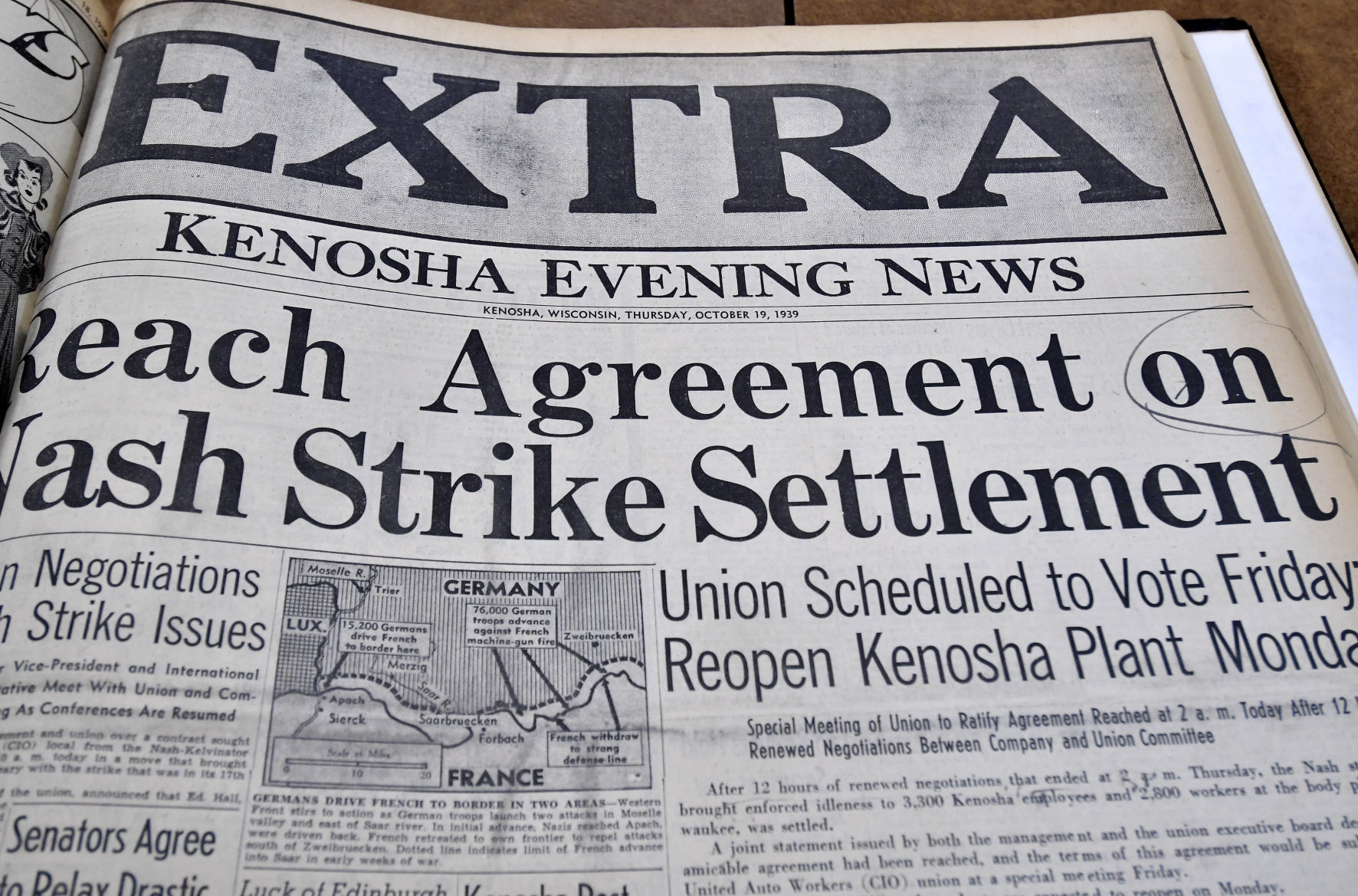 HISTORIC FRONT PAGE